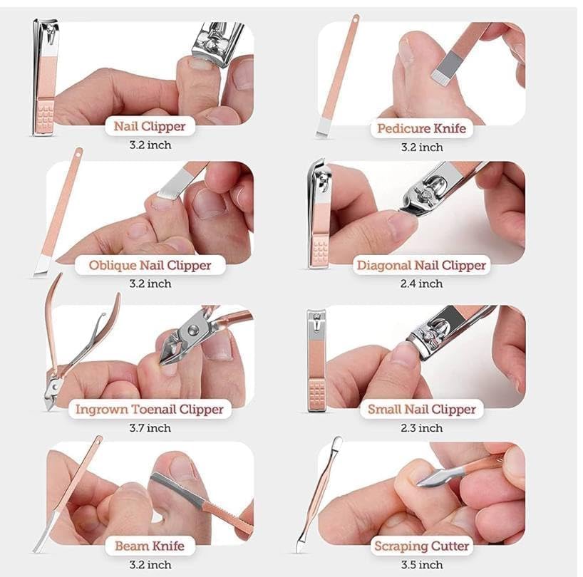 Professional Manicure & Pedicure Kit
