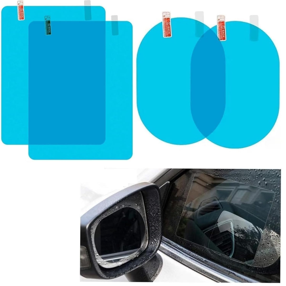 Car Side Mirror Rain Guard | Rainproof Protective Film