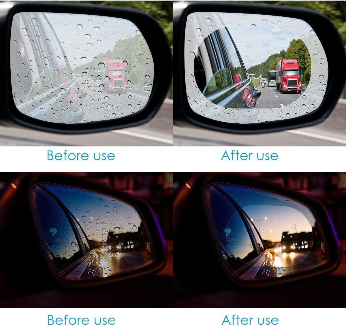Car Side Mirror Rain Guard | Rainproof Protective Film