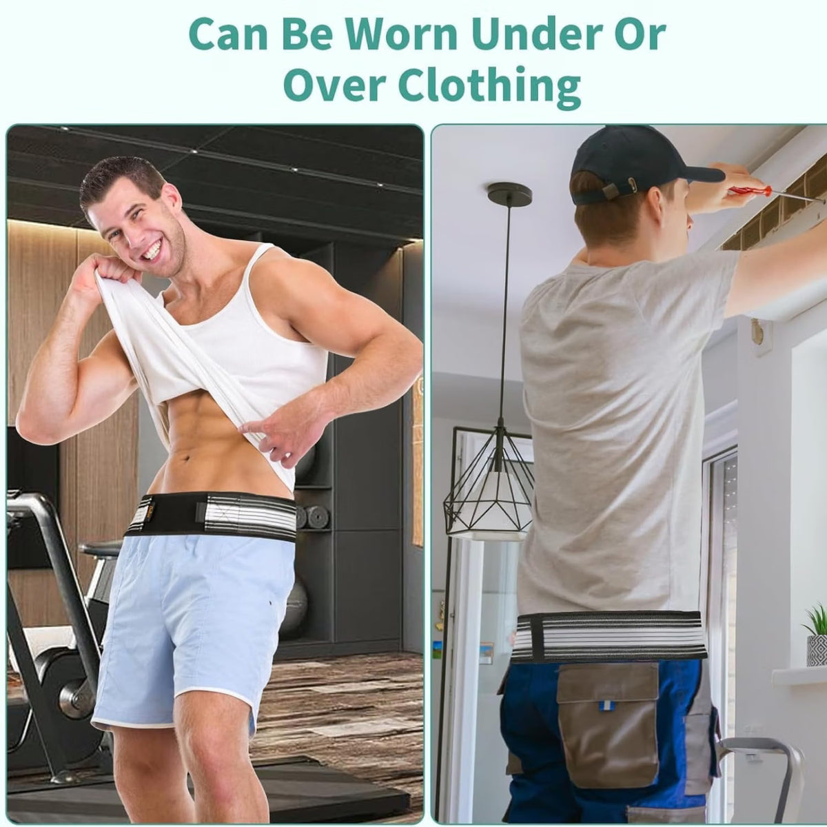 Back & Hip Support Belt | Adjustable Lower Back Support