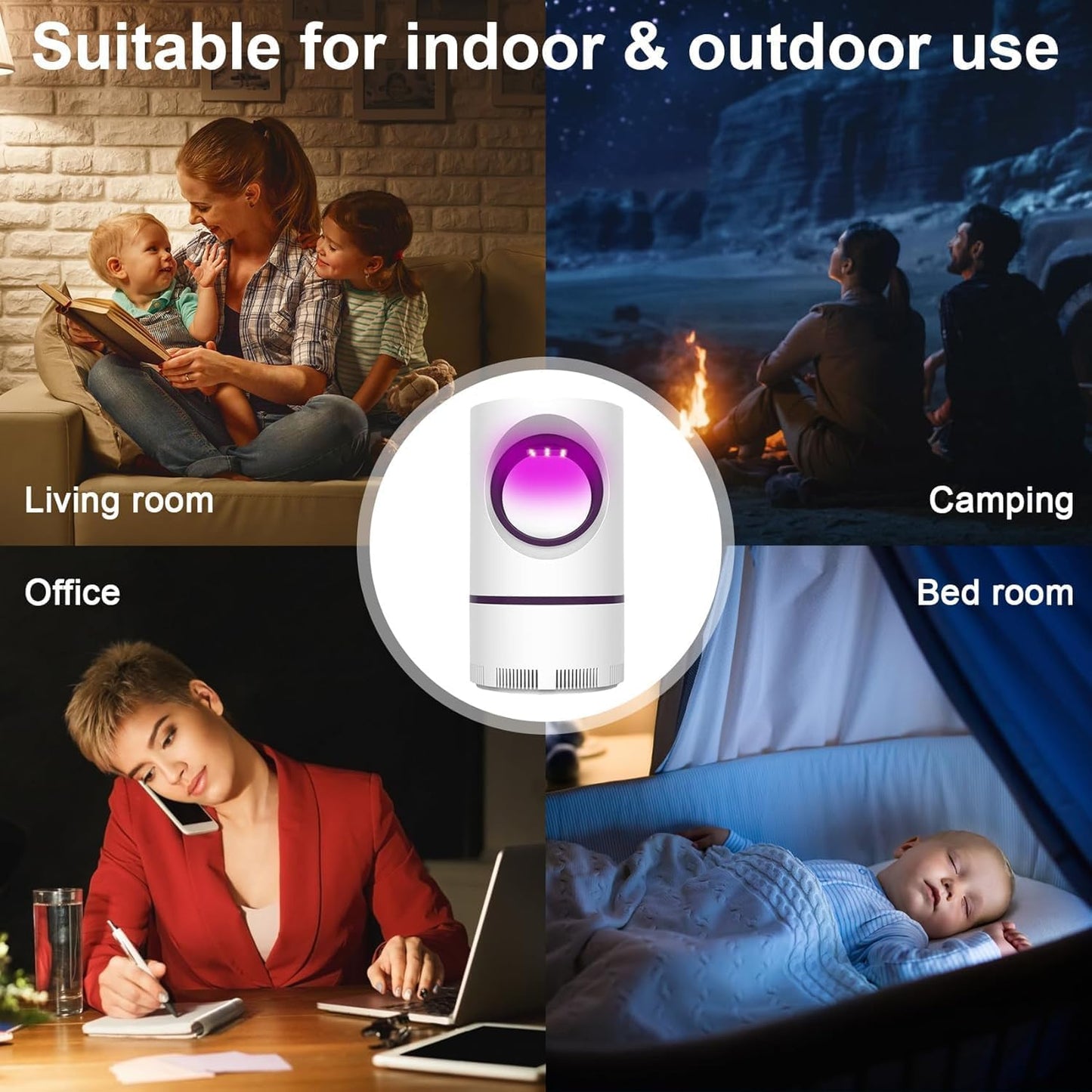 Smart Silent Mosquito Killer Lamp