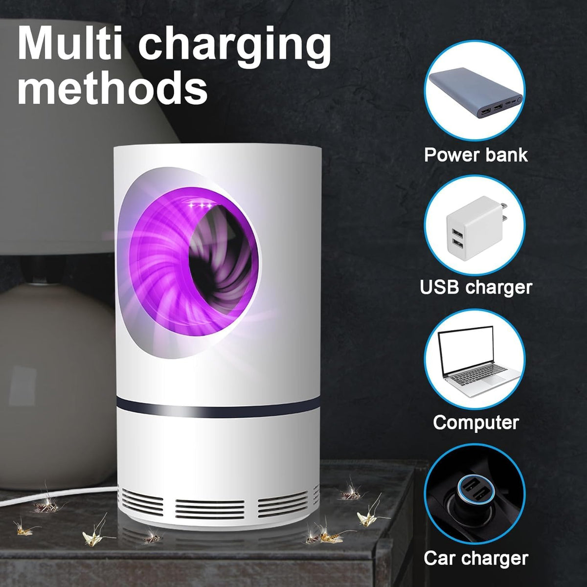 Smart Silent Mosquito Killer Lamp