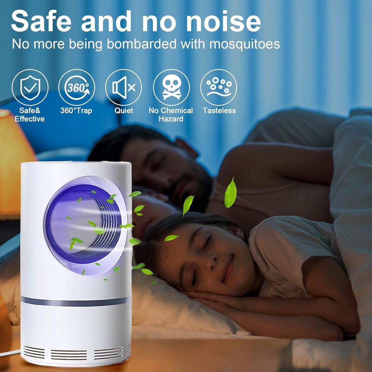 Smart Silent Mosquito Killer Lamp