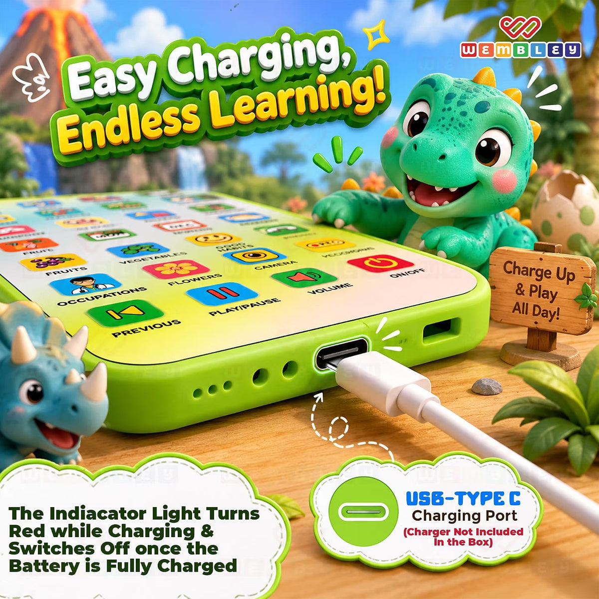 Educational Phone Toy for Kids – English & Hindi Learning Mobile