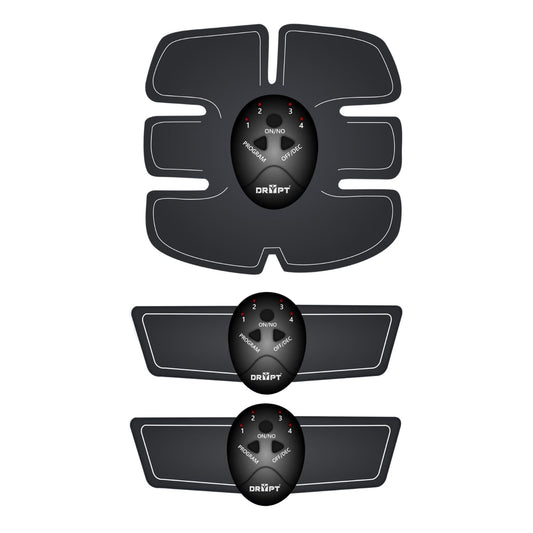 EMS Abs Stimulator Fitness Belt – Muscle Toner Pads for Abs & Arms