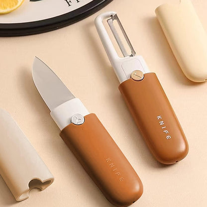 Portable Electric Mixer Grinder – FREE 2-in-1 Knife & Peeler