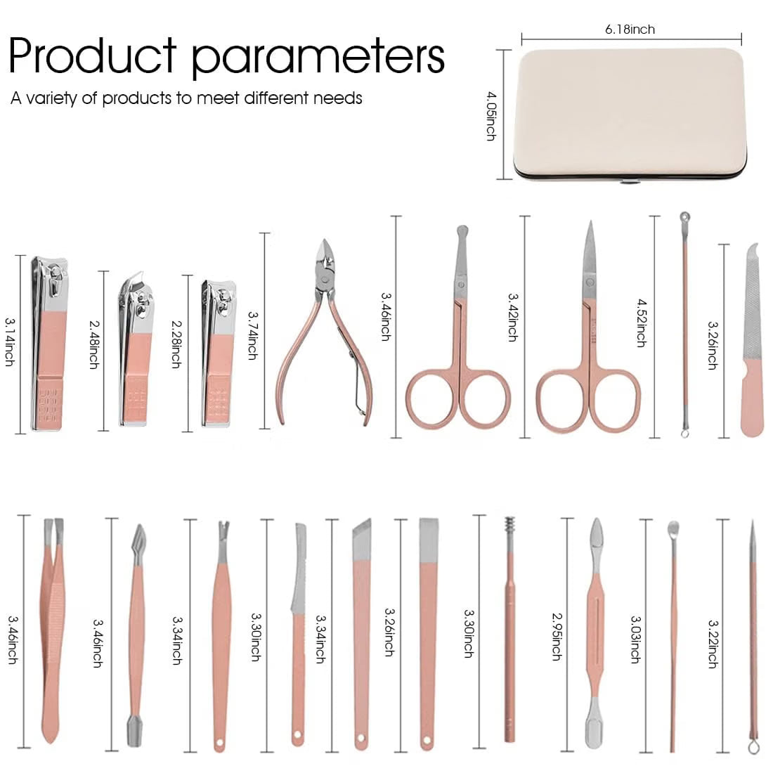 Professional Manicure & Pedicure Kit