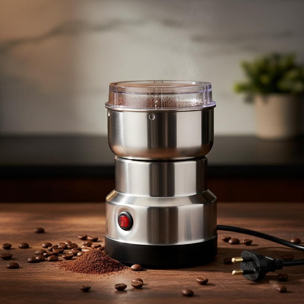 Portable Electric Mixer Grinder – FREE 2-in-1 Knife & Peeler