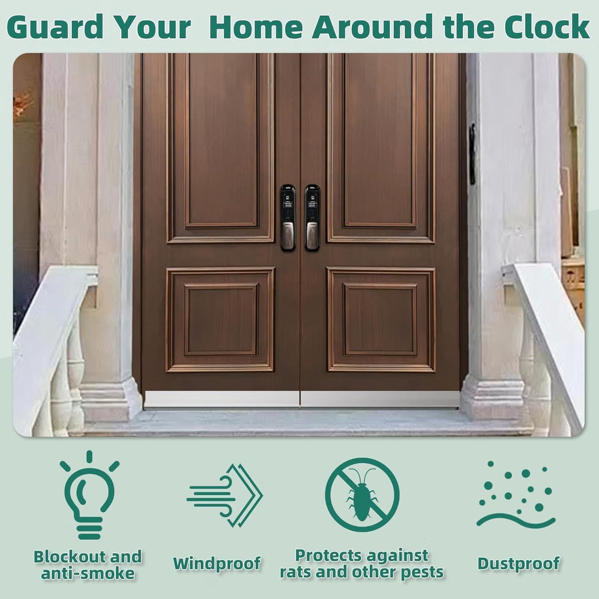 Door Guard | Door Bottom Draft, Dust & Gap Seal