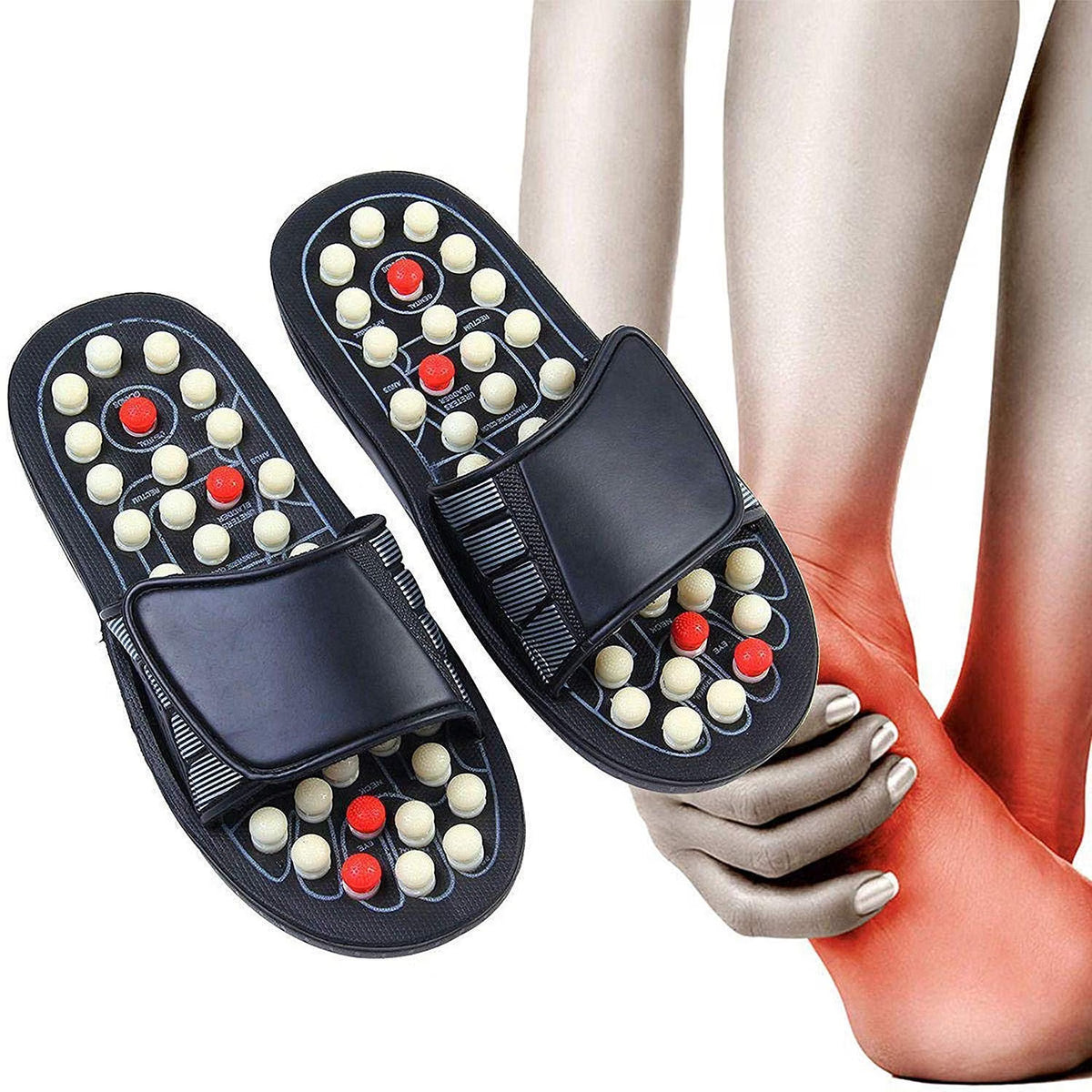 Acupressure Yoga Slippers | Foot Care & Self-Care