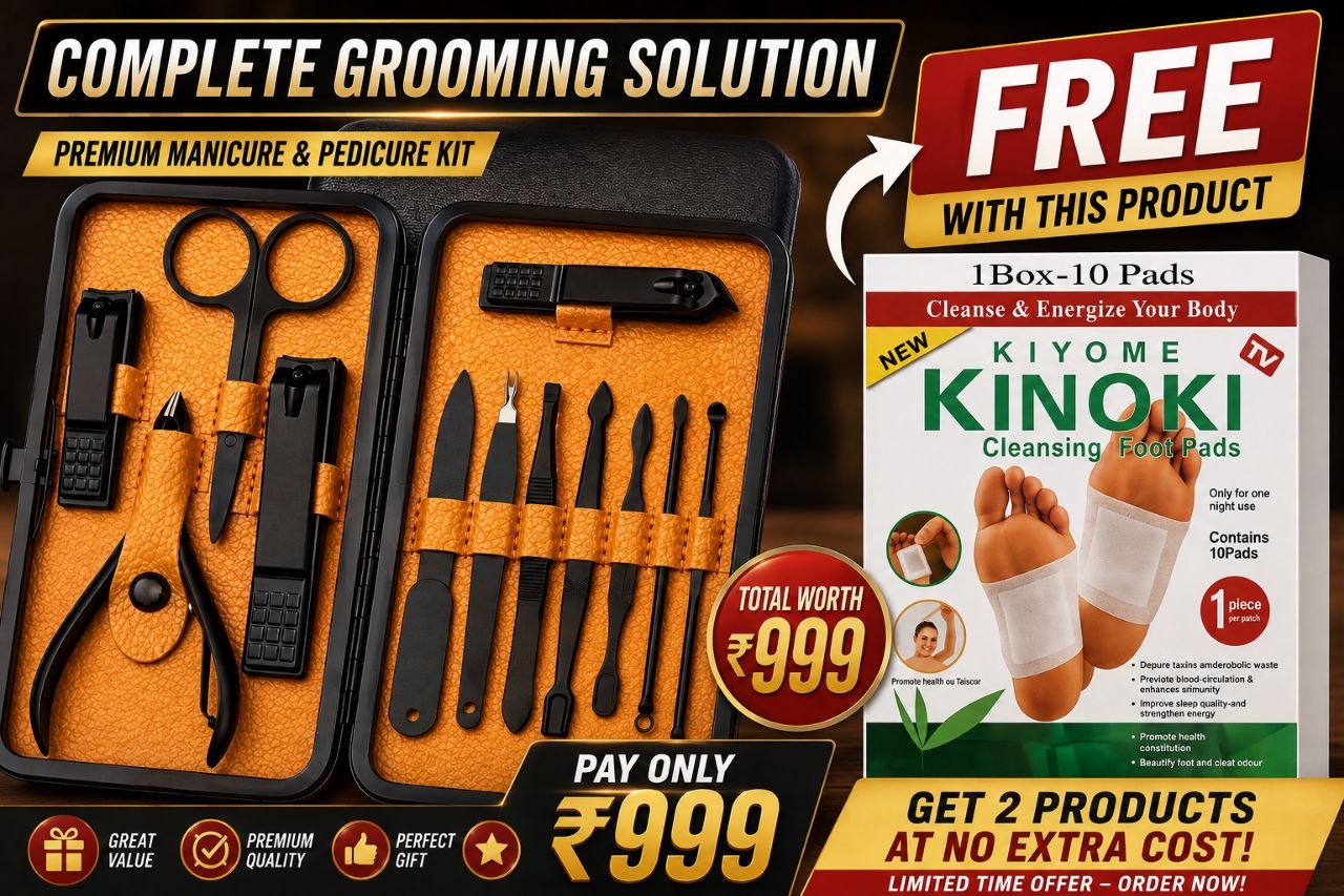 Professional Manicure & Pedicure Kit
